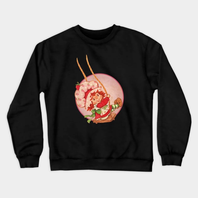 Vintage Strawberry  swings Crewneck Sweatshirt by fatkahstore